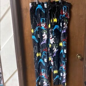 Batman Women's Black and Blue Pajama Pants